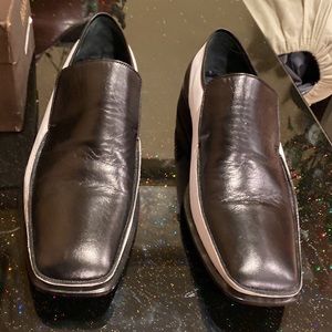 Aldo Brue Italian Leather Slip-On Shoes – Like New